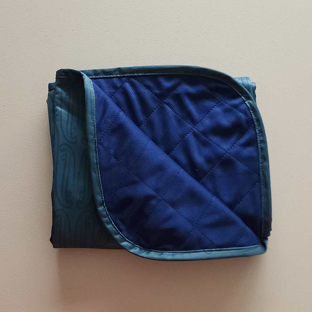 Kekoa Premium | Quilted Change Mat - Aka Matua Ocean