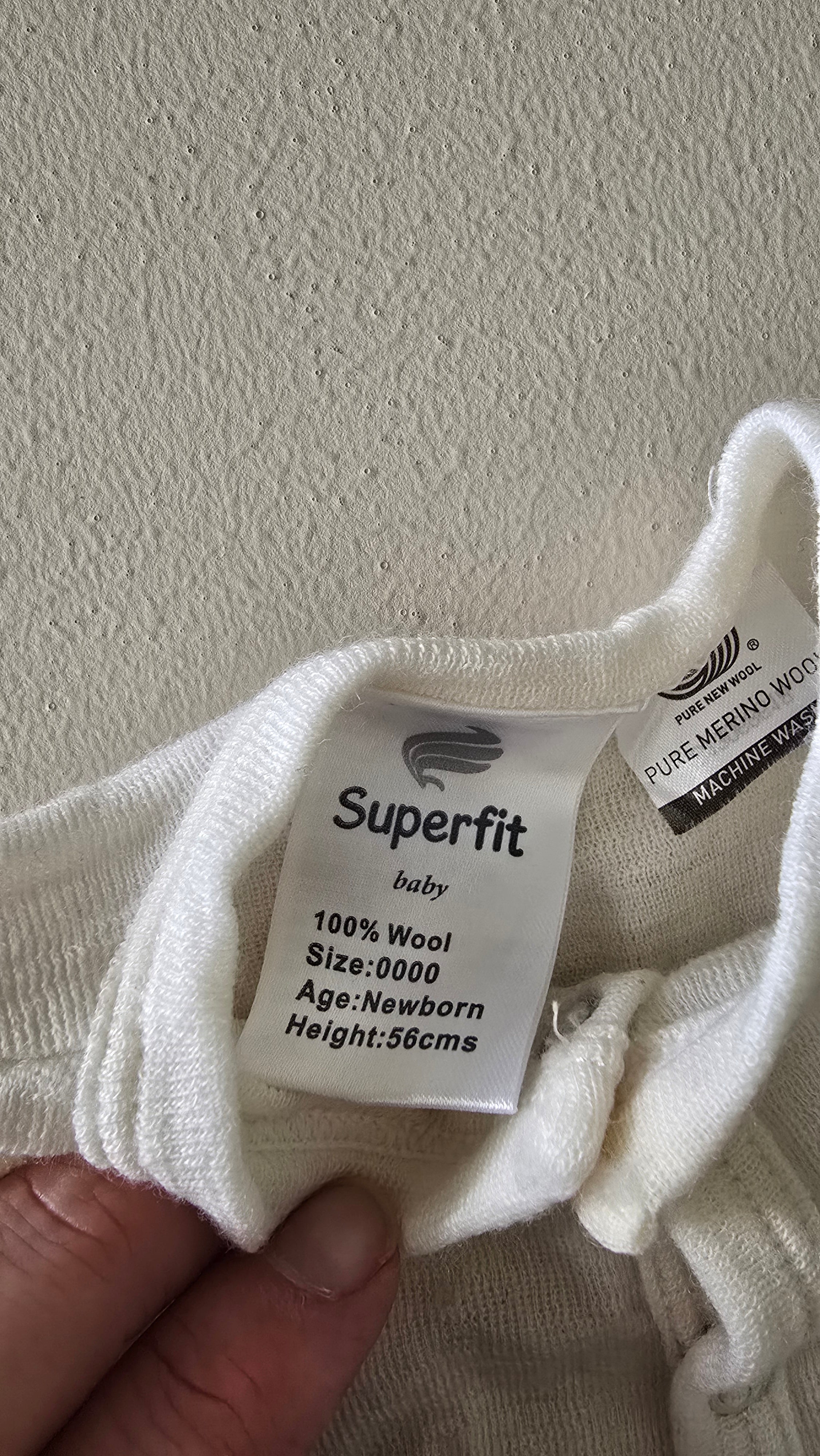 Superfit Merino Sleepsuit (Newborn)