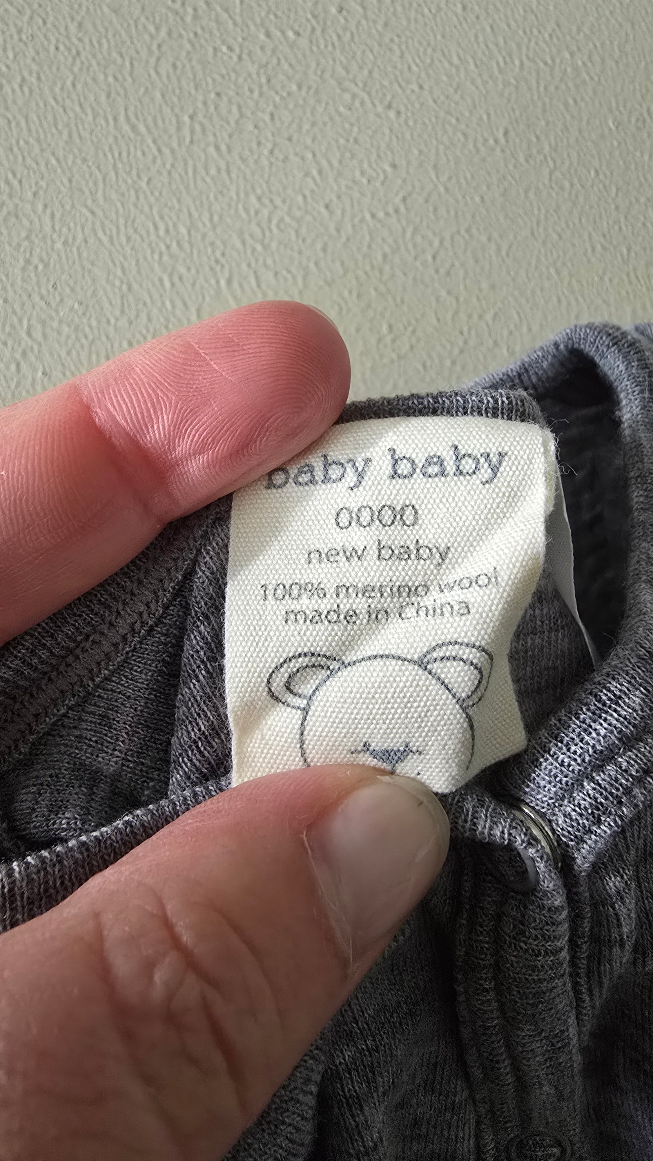 Postie Merino Sleepsuit (Newborn)
