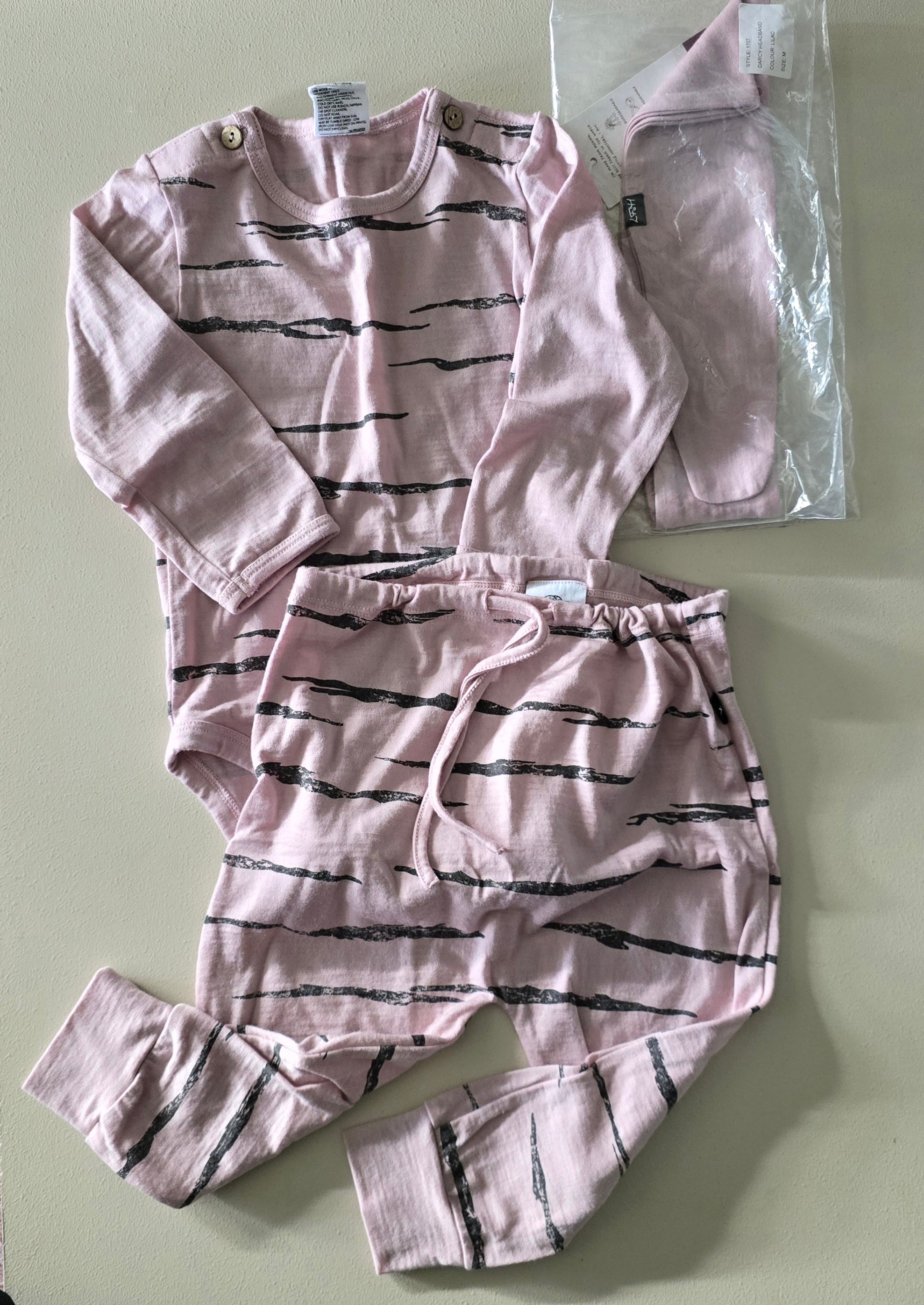 LFOH Lilac Tiger Merino Set (18-24m)