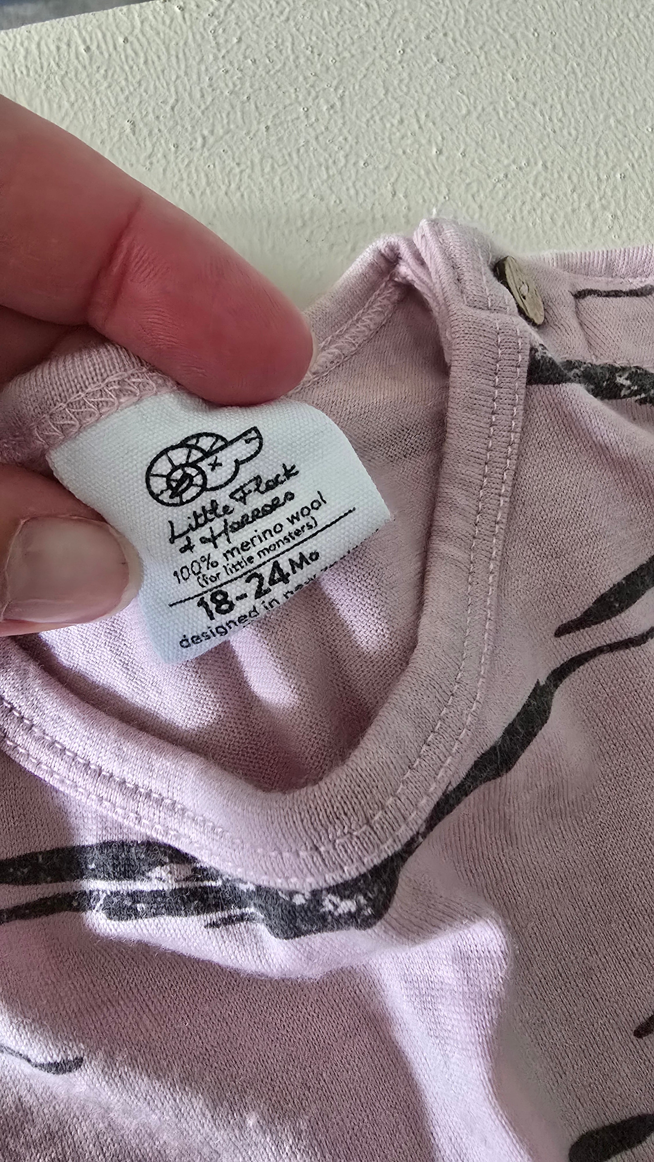 LFOH Lilac Tiger Merino Set (18-24m)