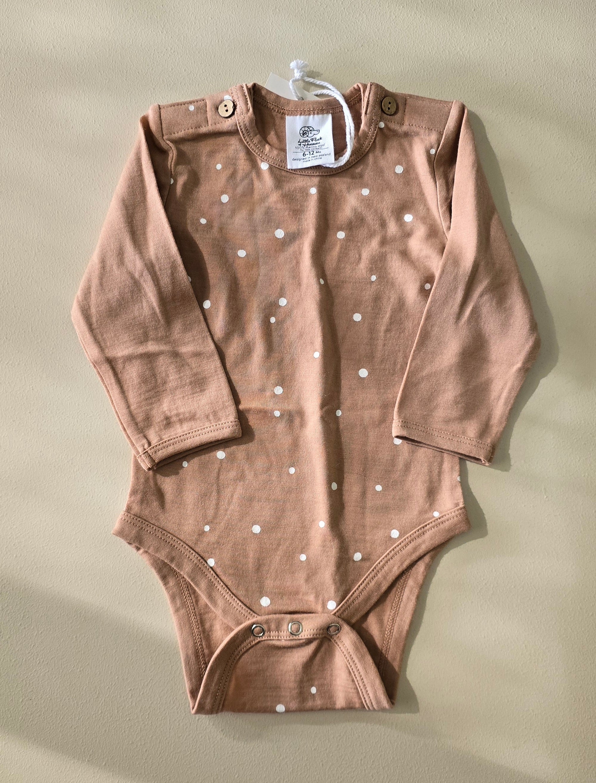 LFOH Riley Merino Onesie (6-12m)