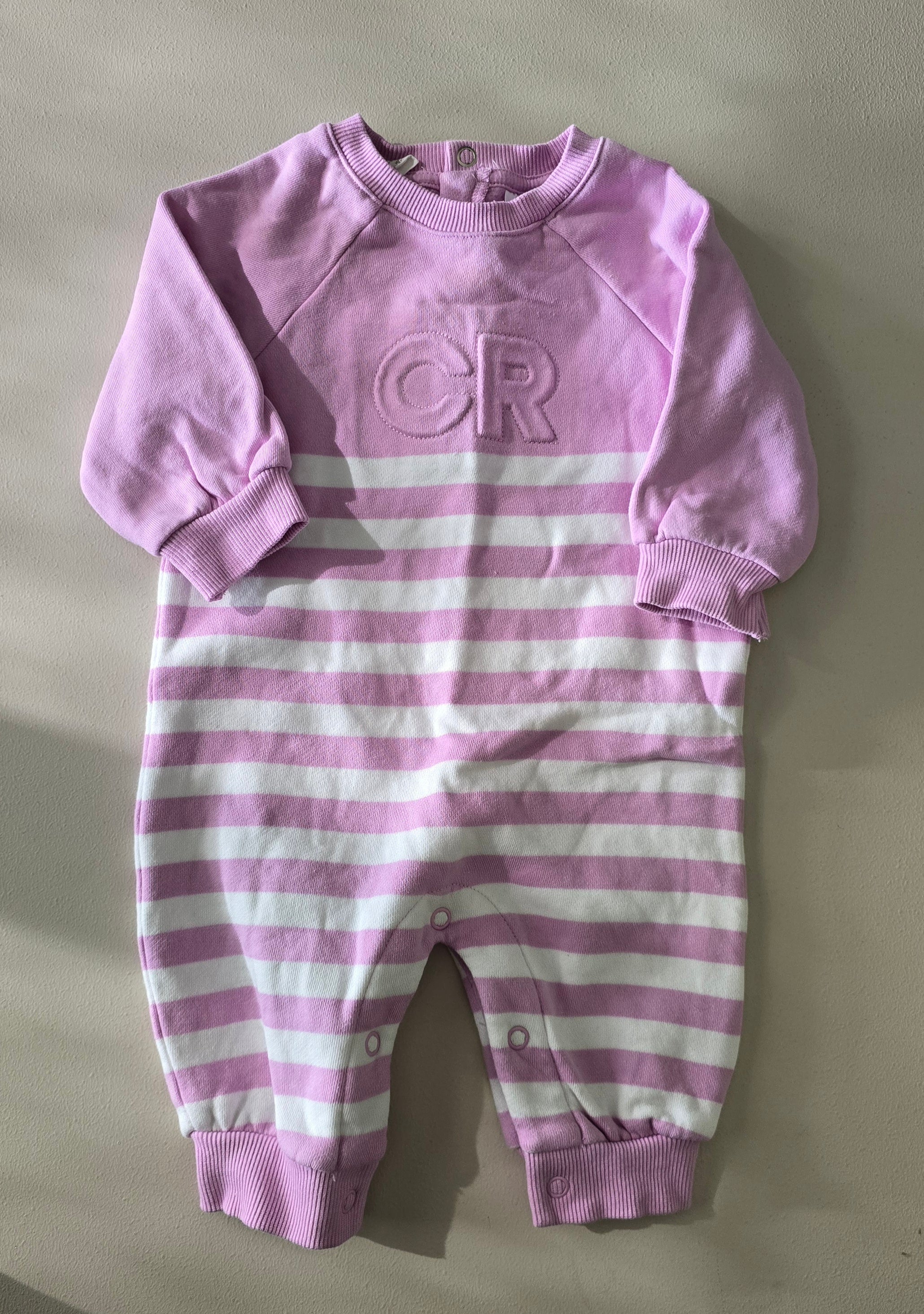 Country Road Sweatshirt Romper (3-6m)