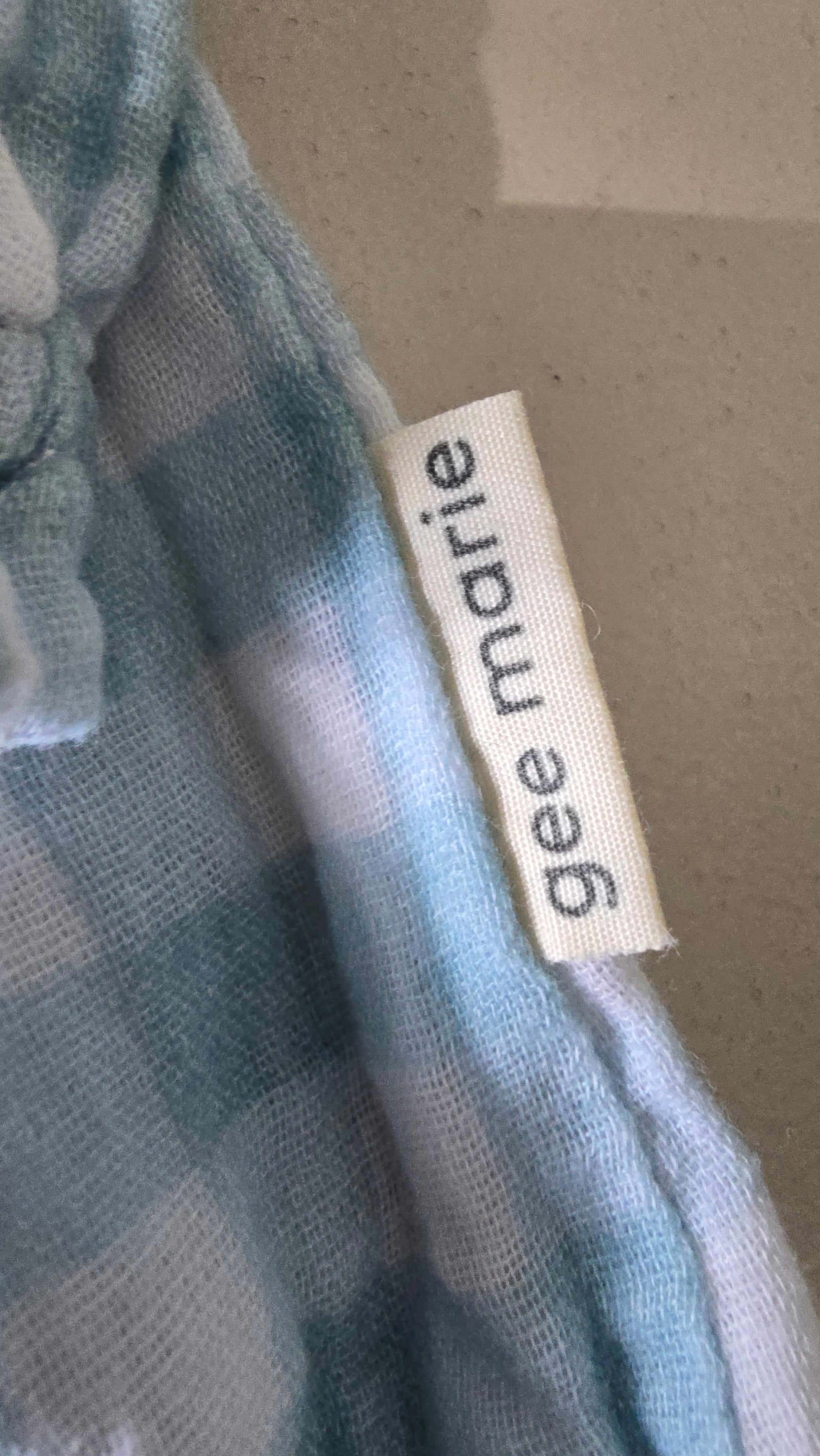 Gee Marie Gingham Romper (12-18m)