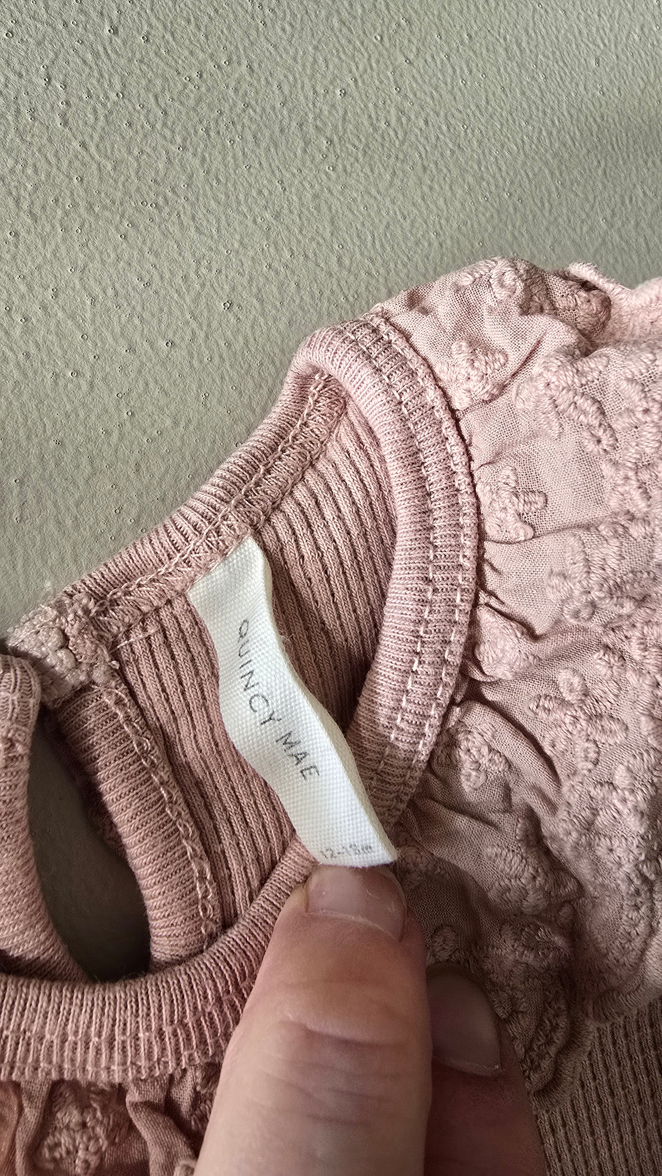 Quincy Mae Pink Set (12-18m)