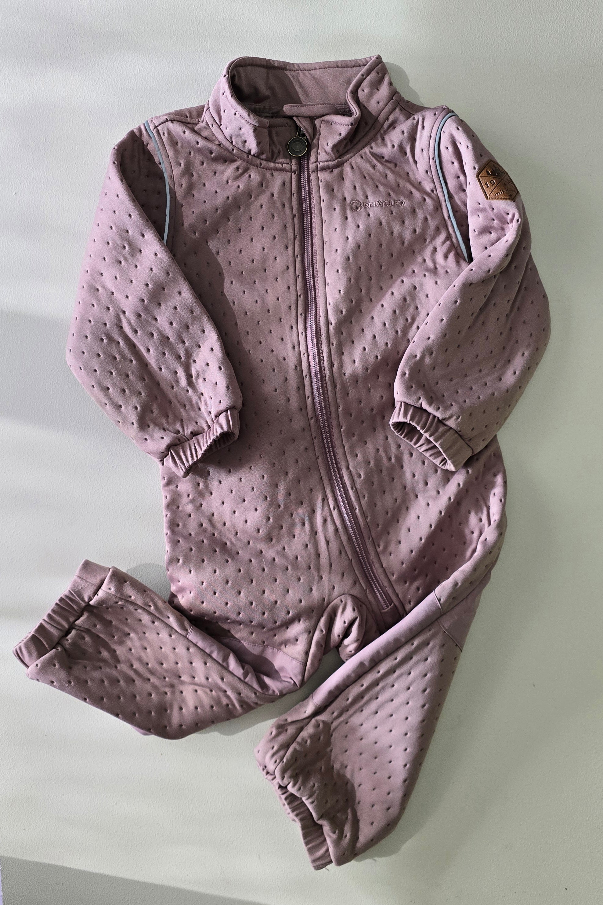 Mikk-Line Softshell Pink Suit (12-18m)