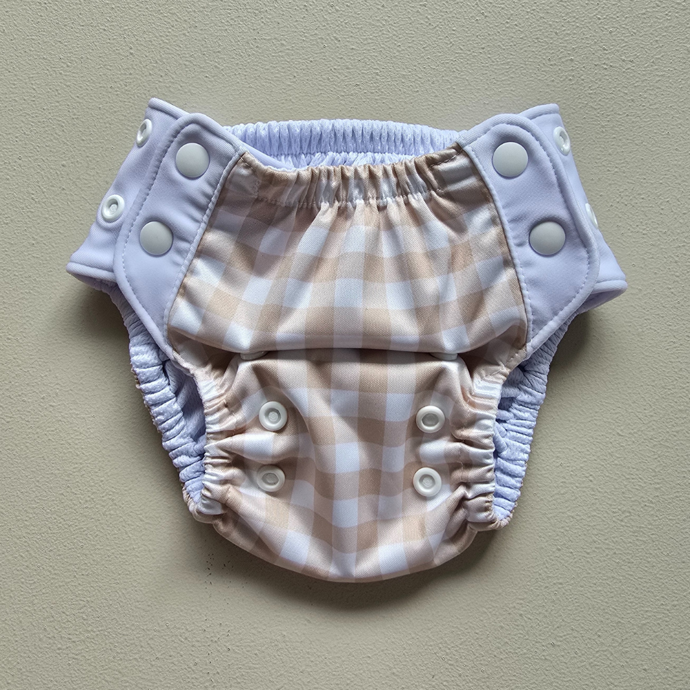 Kekoa Swim Nappies | Biscotti Gingham