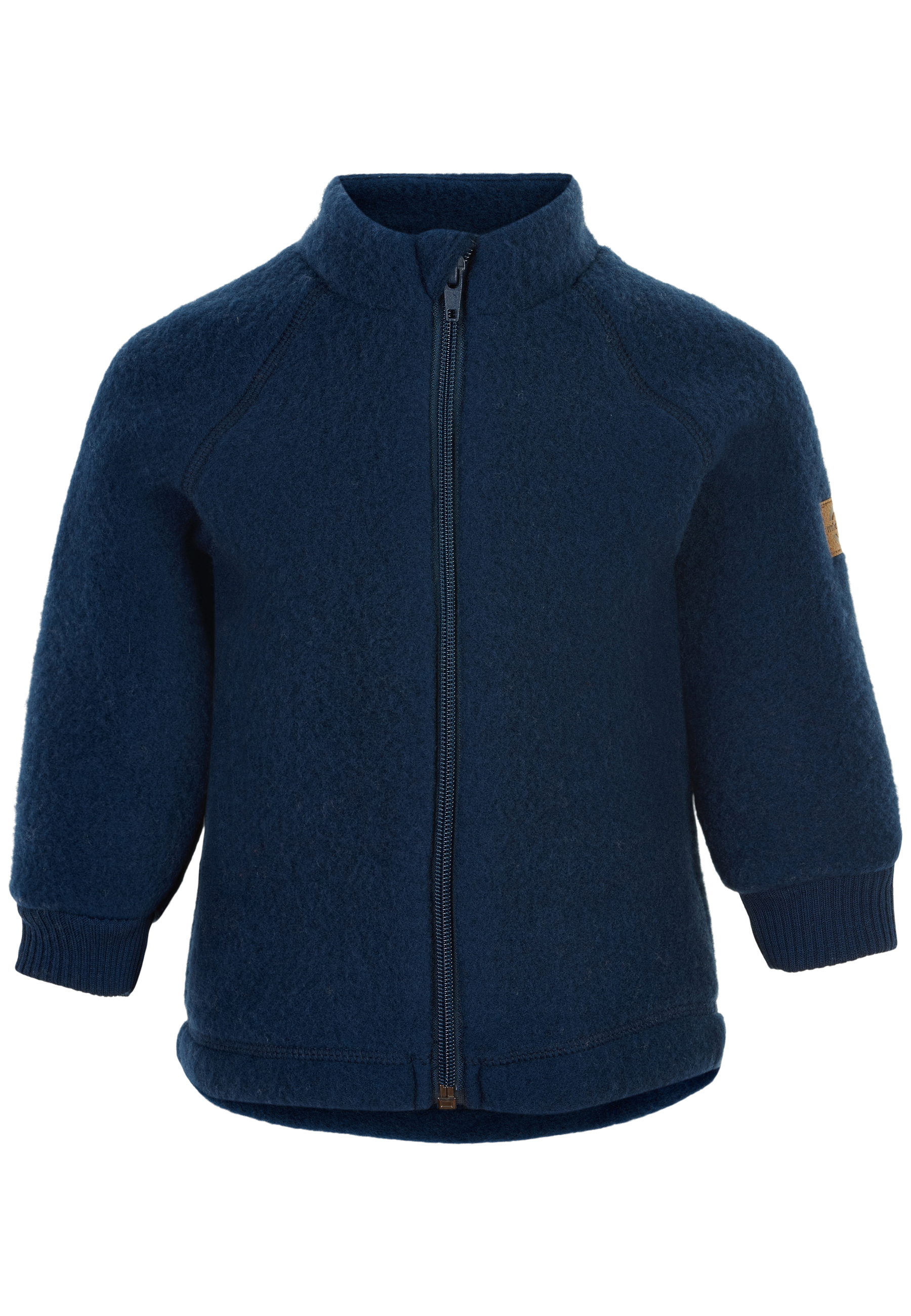 Mikk-Line | Brushed Wool Jacket Blue Nights