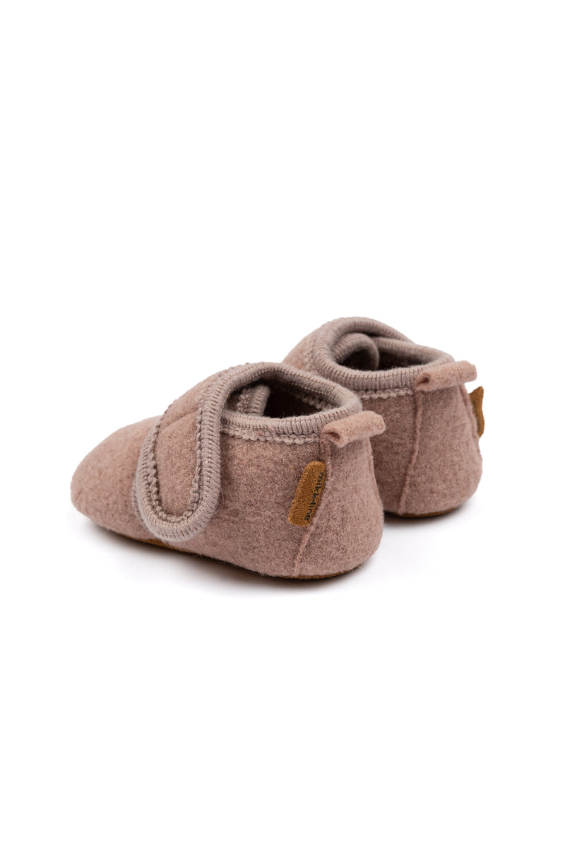 Mikk-Line | Softsole Felted Wool Walker Shoe Adobe Rose