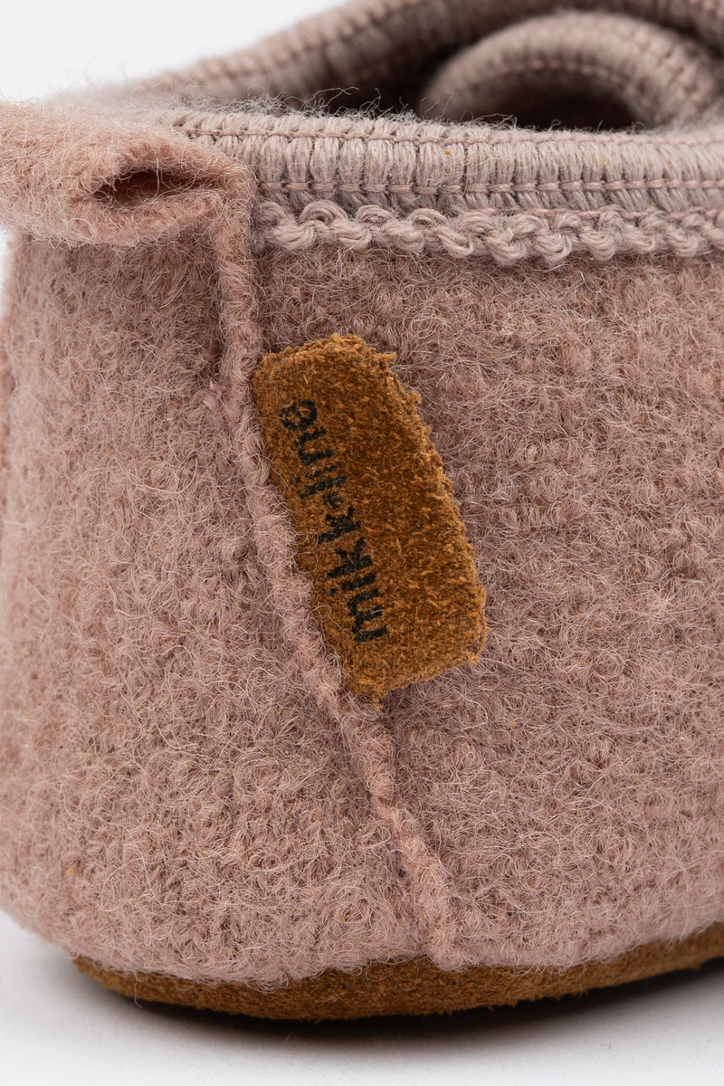 Mikk-Line | Softsole Felted Wool Walker Shoe Adobe Rose