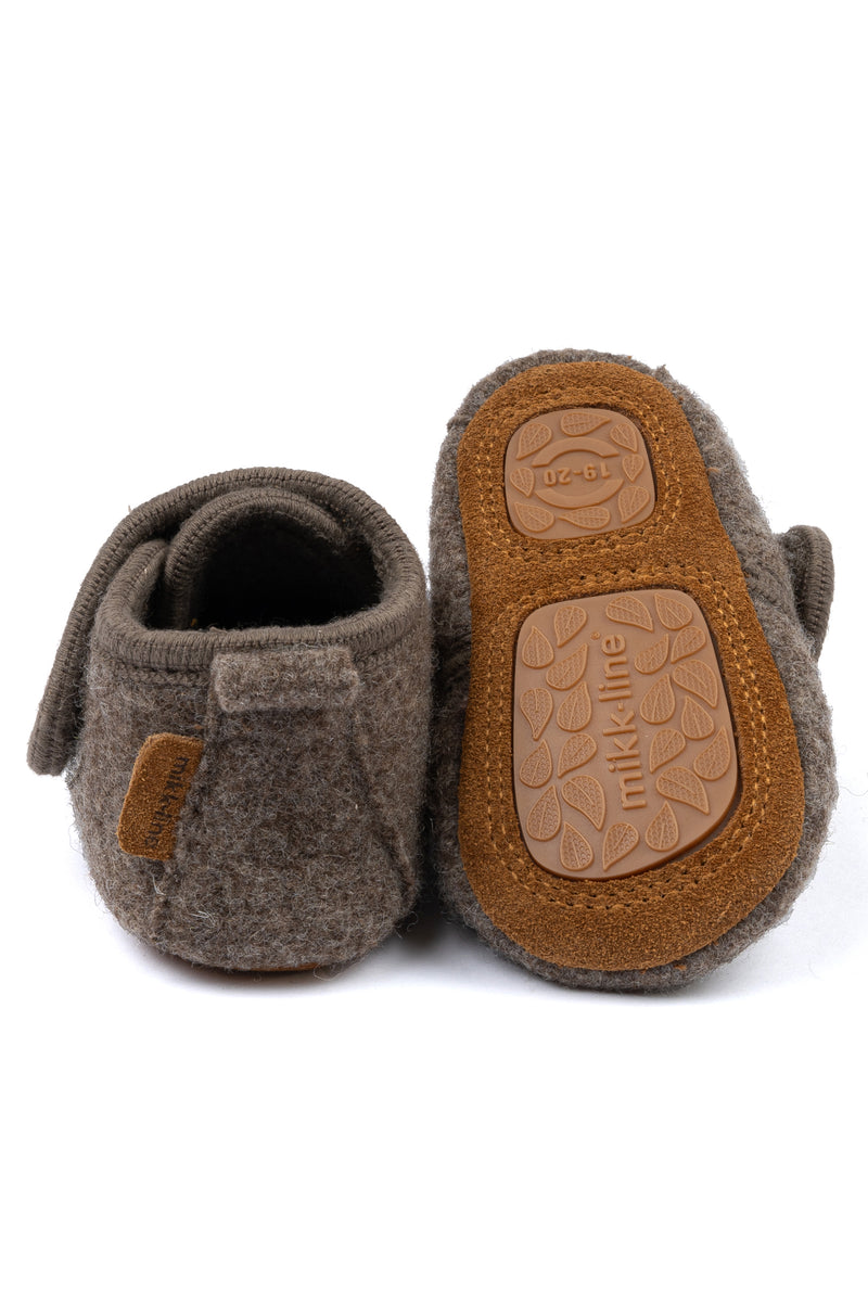 Mikk-Line | Softsole Felted Wool Walker Shoe Melange Denver