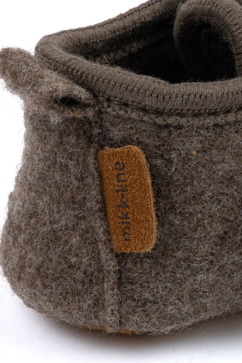 Mikk-Line | Softsole Felted Wool Walker Shoe Melange Denver