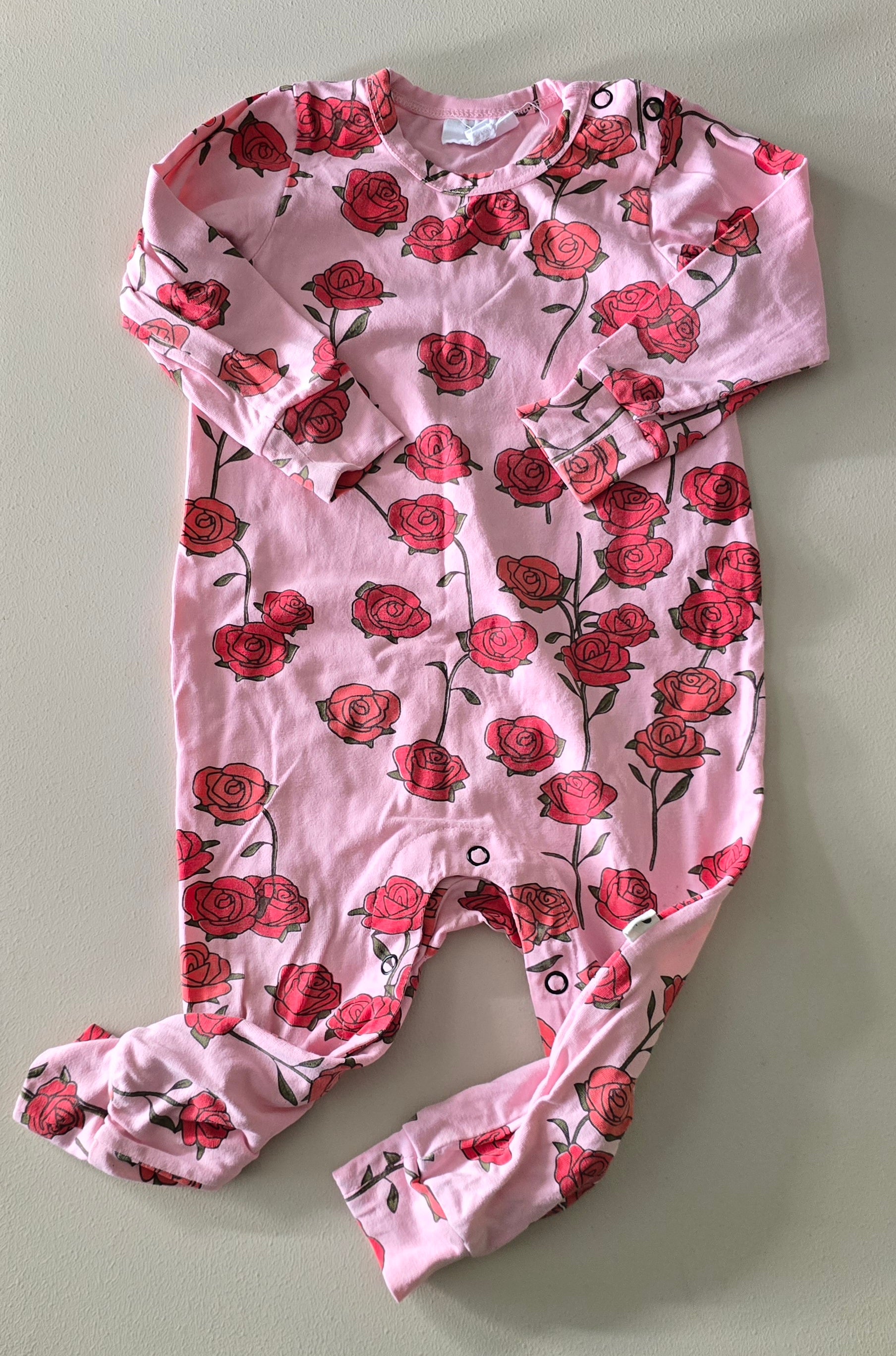 Phoenix and the Fox Rose Romper (6-12m)