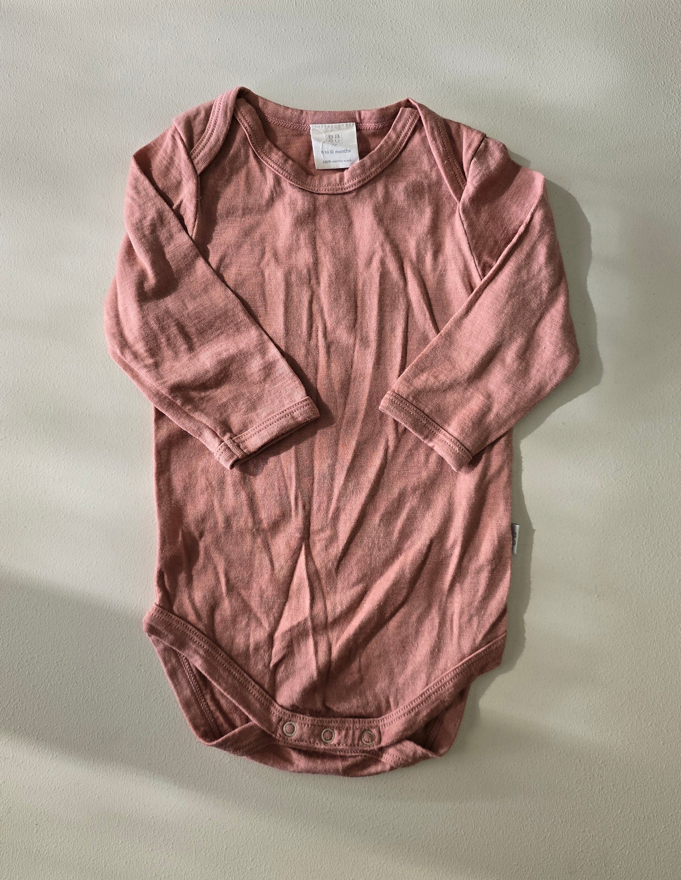 Babu Merino Onesie (6-12m)
