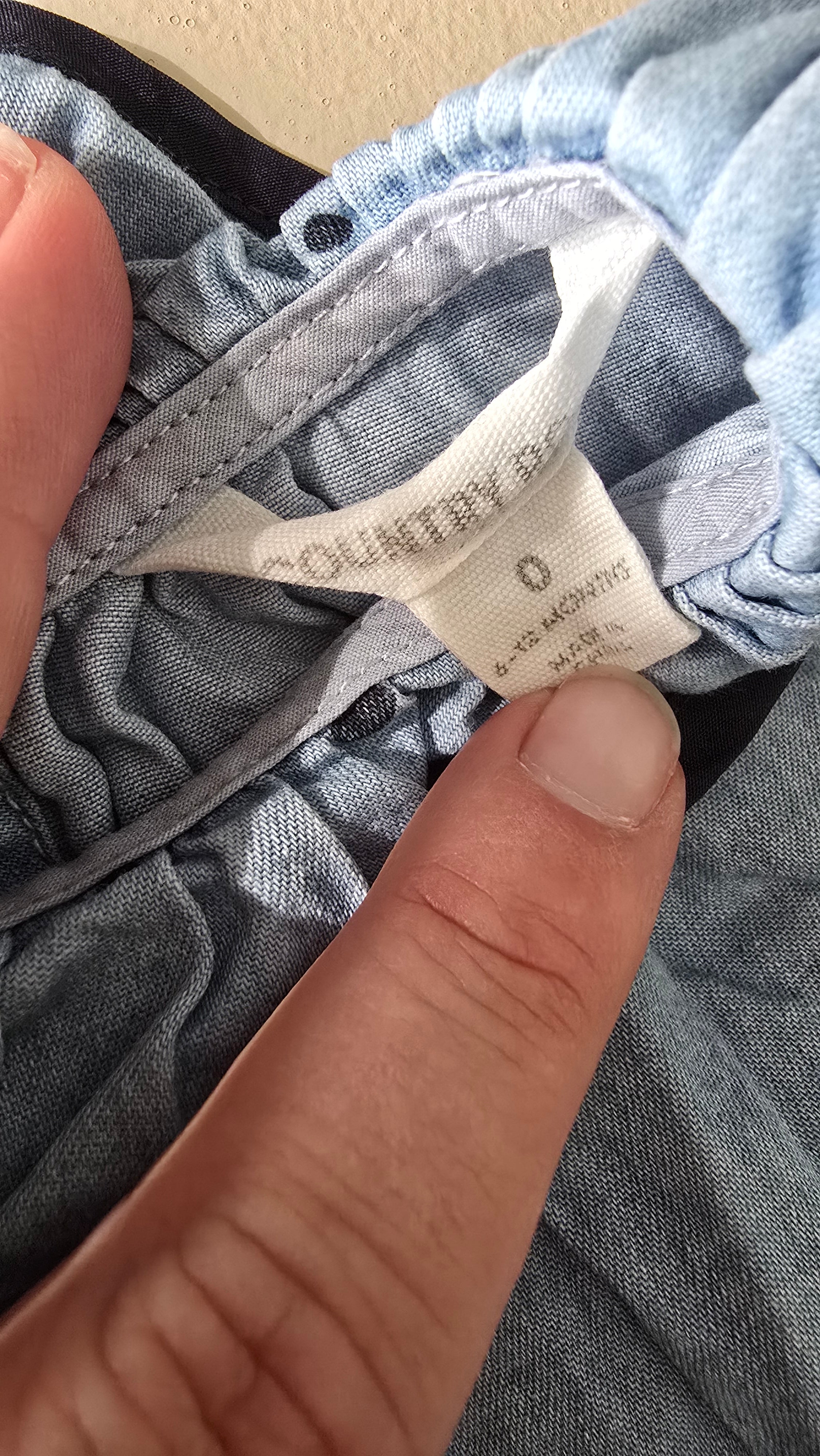 Country Road Denim set (6-12m)