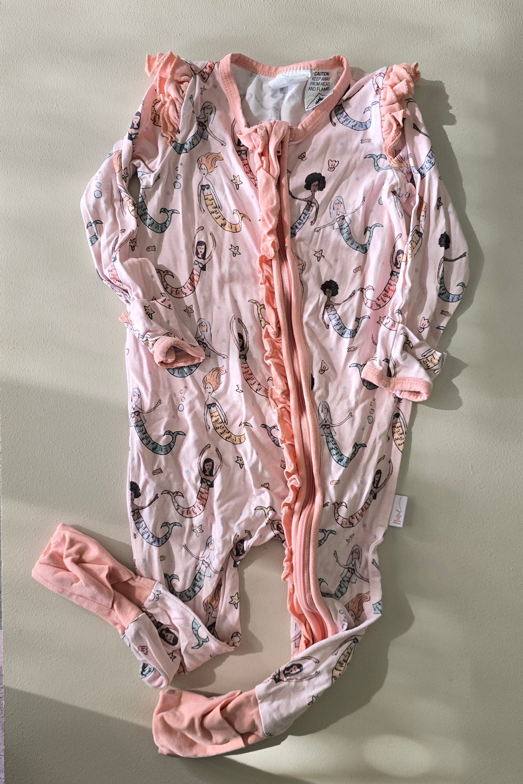 Confetti Kidz (Child of Mine) Mermaid Zipsuit (6-12m)