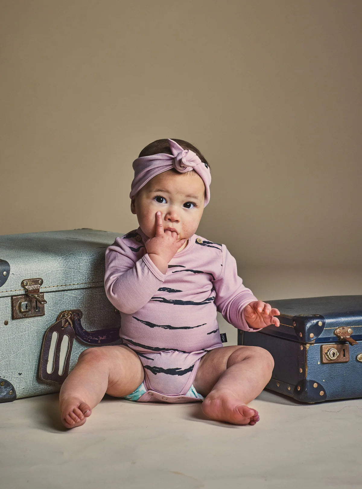LFOH Lilac Tiger Merino Set (18-24m)