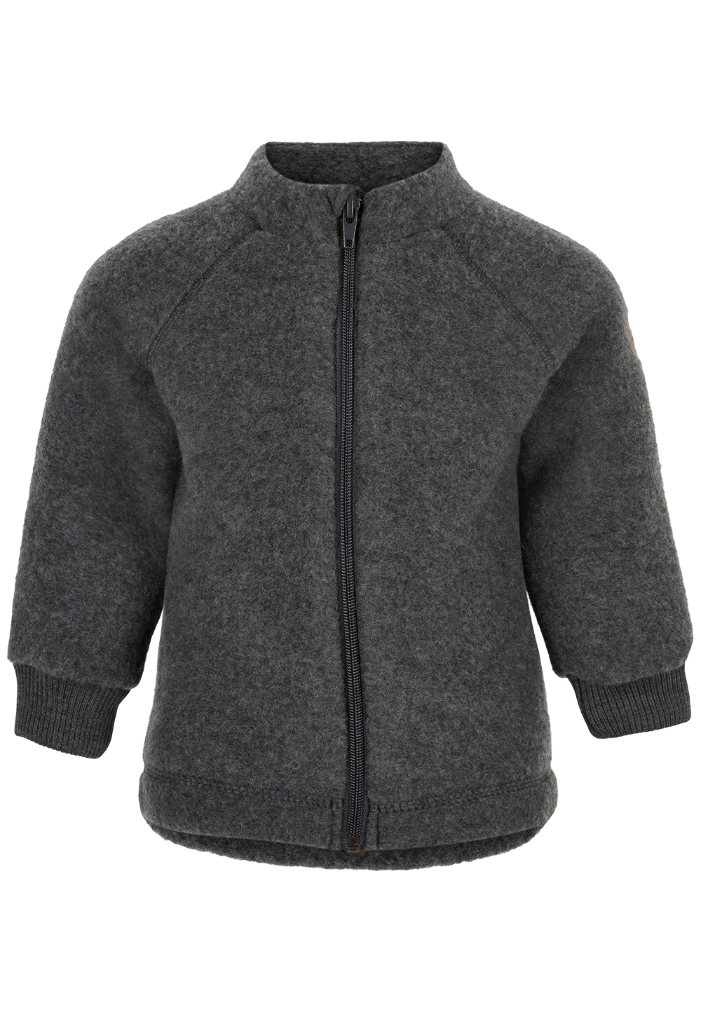 Mikk-Line | Brushed Wool Jacket Anthracite