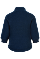 Mikk-Line | Brushed Wool Jacket Blue Nights